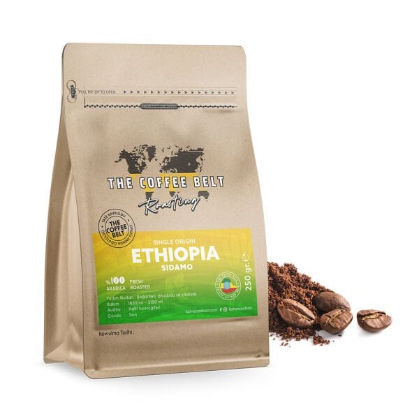 Ethiopia Sidamo GR.4  Yöresel Kahve 250 gr.