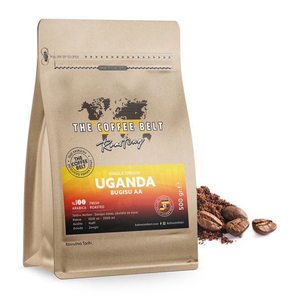 Uganda Bugisu AA Yöresel Kahve 500 gr
