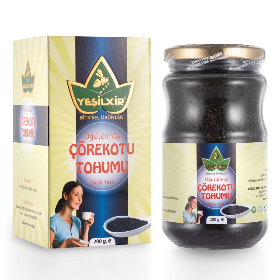 Yeşilixir Öğütülmüş Çörekotu Tohumu