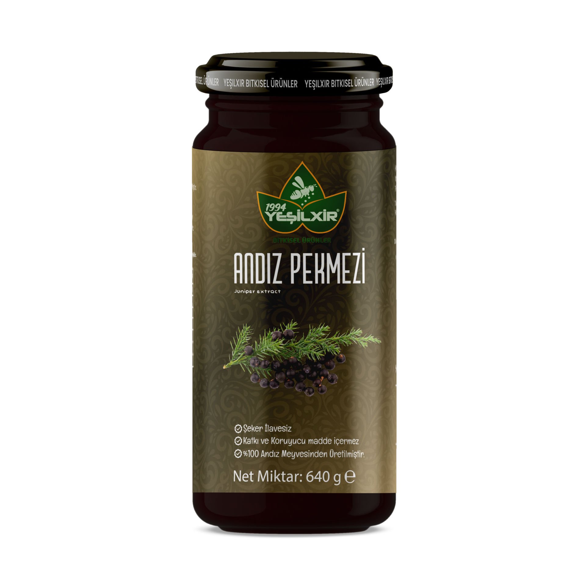 Yeşilxir  Organik Andız Pekmezi 640 G