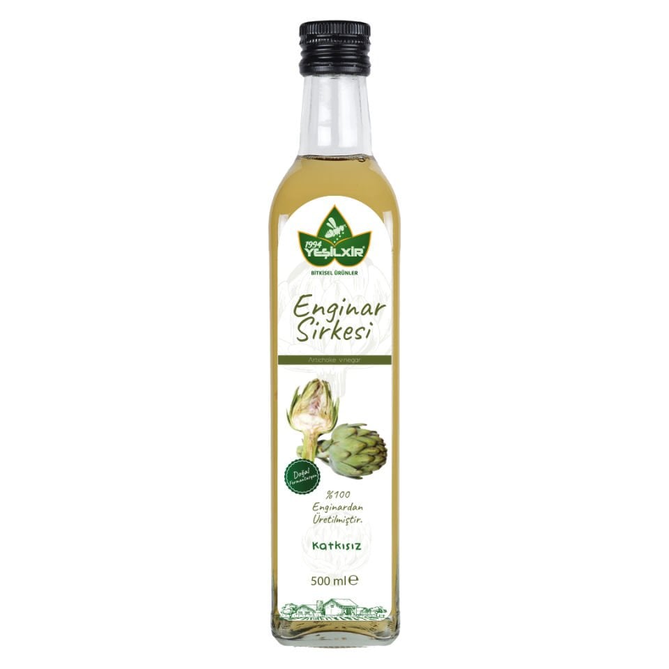 Yeşilixir Enginar Sirkesi 500 Ml Katkısız