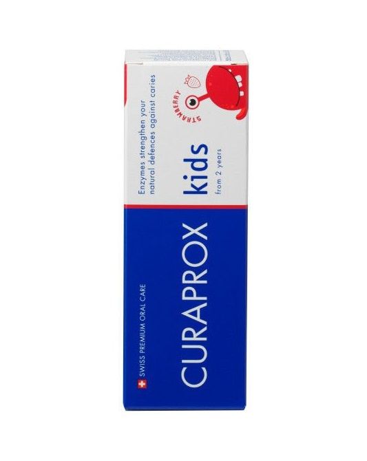 Curaprox Enzycal Çocuk Diş Macunu Çilek Florürsüz