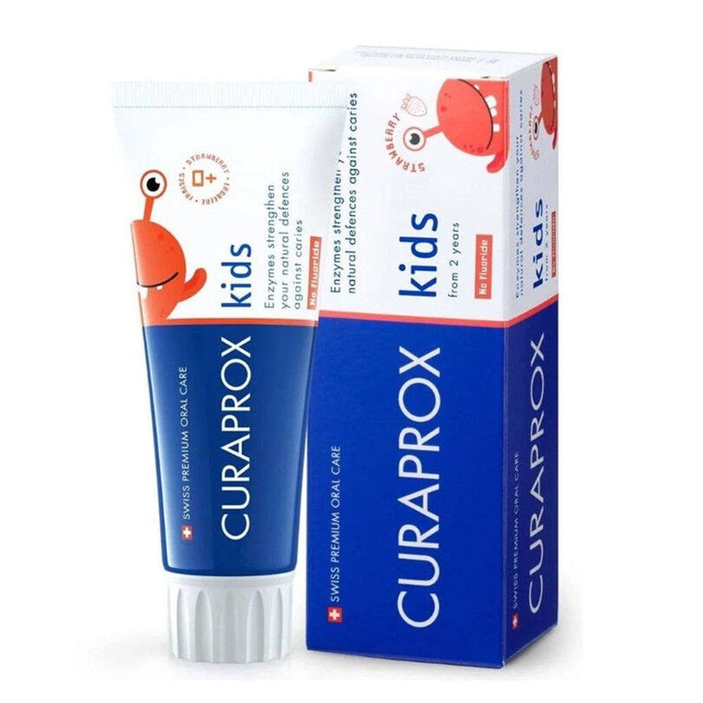 Curaprox Enzycal 950  Çocuk Diş Macunu Çilek  2 Yaş ve üzeri