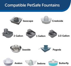 PetSafe Drinkwell Avalon Kömür Filtresi PAC19-14088