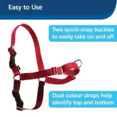 Easy Walk Harness Kırmızı Köpek Göğüs Tasması