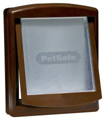 PetSafe 755 Ef Staywell Orjinal 2 Yönlü Kilitli Kapı Orta Boy Kahverengi