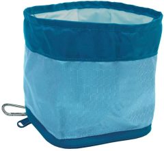 PetSafe Kurgo Zippy Katlanır Su Yemek Kabı Mavi K01549