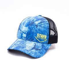 Stafu North Cap Unisex Marlin Mania Desenli Mavi Şapka