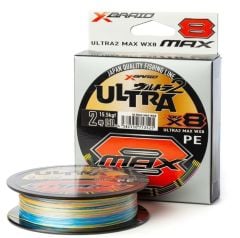 YGK X-Braid Ultra 2 Max 8x 150m Multicolor İp Misina