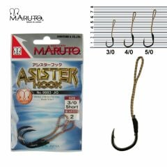 Maruto 9883 Black Nickel Jig İğnesi İğnesi