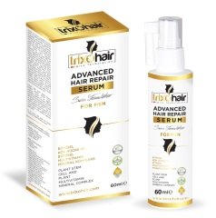 Trixohair Saç Dökülmesine Karşı Saç Bakım Şampuanı ve Saç Serumu Erkekler İçin - 200 ml + 60 ml- Patentli İçerik ve Kök Hücre Teknolojisi
