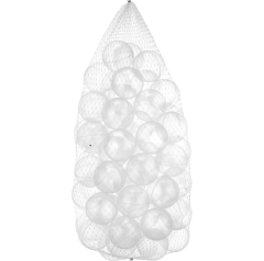 Babyplay Oyun Havuzu Topu 6 Cm 66'lı - Oyun Havuz Topları - Havuz Topu - Şeffaf