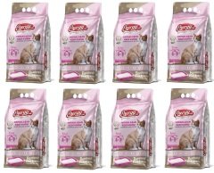 Energy Bentonit Kedi Kumu Bebek Pudrası Kokulu - 5 Lt * 8 Paket