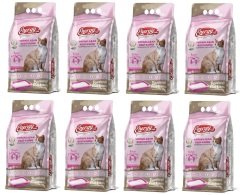 Energy Bentonit Kedi Kumu Bebek Pudrası Kokulu 10 Lt * 8 Adet