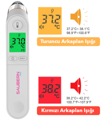 Saubern BNT9601 Kulaktan Ateş Ölçer - Dijital Termometre