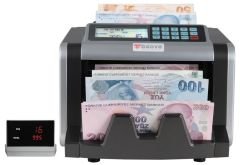 Baove GB7200B Karışık Para Sayma Makinesi ve Sahte Yakalama - TL - Euro - Usd + Müşteri Ekranı Hediye
