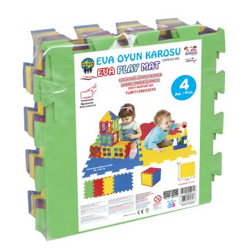 Pilsan Eva Oyun Karosu 50cm x 10mm - 4 Adet Sarı