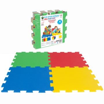 Pilsan Eva Oyun Karosu 50cm x 10mm - 4 Adet Sarı
