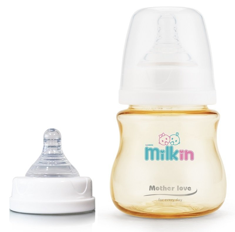 Milk İn 940Ec Silikon Emzikli Biberon - Süt Saklama Şişesi 180 ml