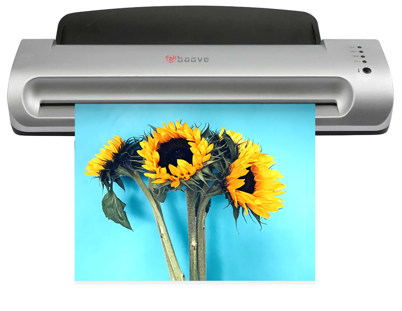 Baove OCW360 A3 Laminasyon Makinesi, Pvc Laminasyon Kaplama Makinesi + 10 Pvc Film