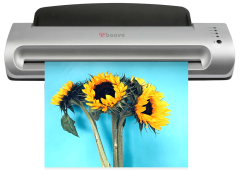 Baove OCW360 A3 Laminasyon Makinesi, Pvc Laminasyon Kaplama Makinesi + 10 Pvc Film