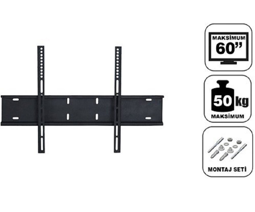 Teif 40” - 60”  Tv Askı Aparatı -102 - 152 Ekran - Su Terazili