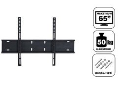 Teif 42”- 65” - 165 Ekran  Sabit Tv Askı Aparatı Tüm Tv 'ler İçin - Su Terazili