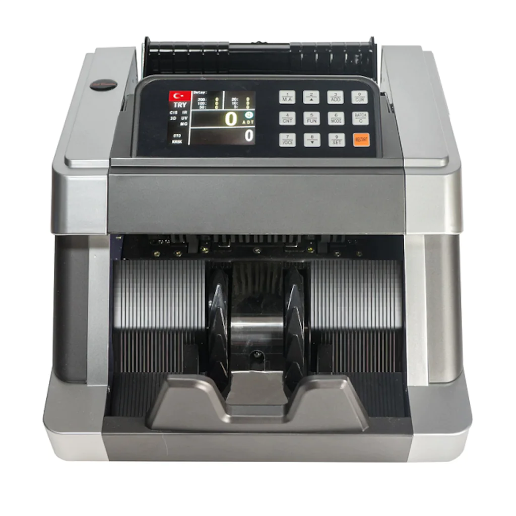 Baove GB8100 Karışık Para Sayma Makinesi ve Sahte Yakalama - TL Euro - Usd