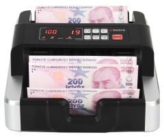 Baove GB4100 Para Sayma Makinesi ve Sahte Para Yakalama - Adet Sayım - TL - Euro – Usd
