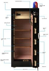 İnsafe ISC150A6 Special Edition Ekstra Mega Büyük Boy Çelik Para Kasası - Değerli Eşya ve Mücevher Kasası