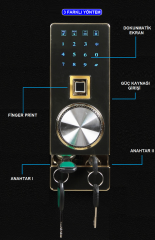İnsafe ISC150A6 Special Edition Ekstra Mega Büyük Boy Çelik Para Kasası - Değerli Eşya ve Mücevher Kasası