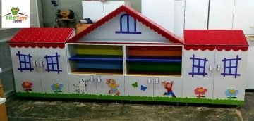 Anaokulu Ev Dolap Grubu 400x145hx35cm