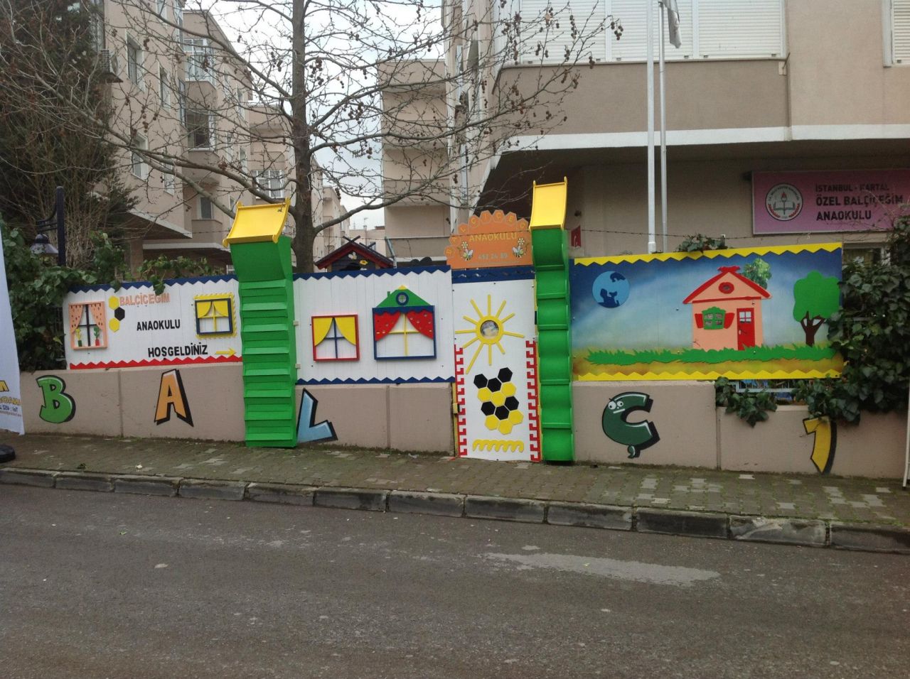 Dış Mekan Figürlü Cephe Giydirme Uygulaması m2