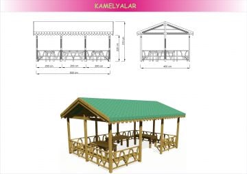 Ahşap Kamelya 3 Masalı