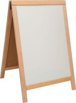 Ahşap Çerçeve Çatı Tipi Yazı Tahtası 50x70