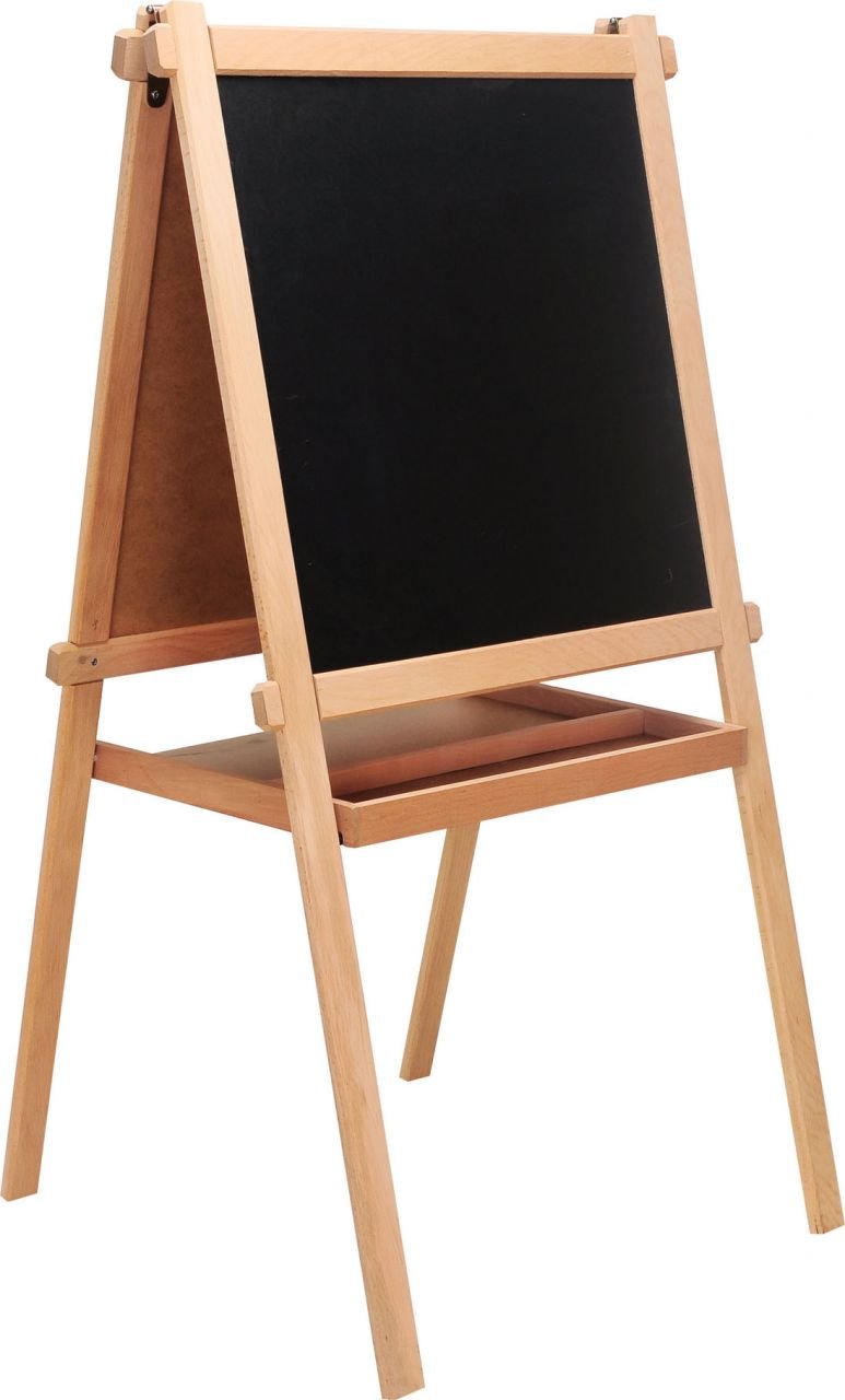 Ayaklı Çift Taraflı Kara Tahta 50x70