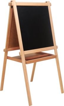 Ayaklı Çift Taraflı Kara Tahta 50x70