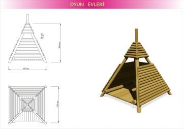 Ahşap Oyun Evi