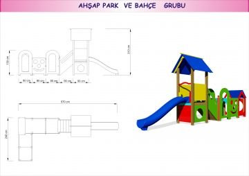 Oyun Tünelli Tek Kule Park