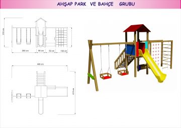 Tırmanma ve Salıncaklı Tek Kule Park
