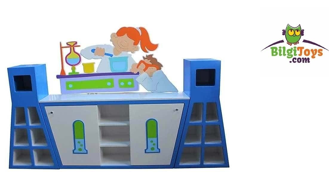 Fen Labratuarı Konsepti Dolap Grubu