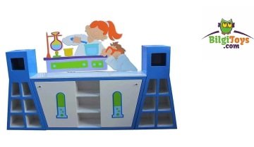 Fen Labratuarı Konsepti Dolap Grubu