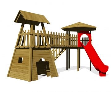 Ahşap Piramit Kule Park