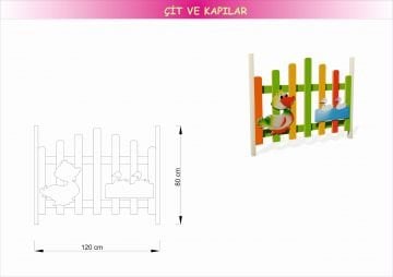 Ördek Figürlü Kapı m2