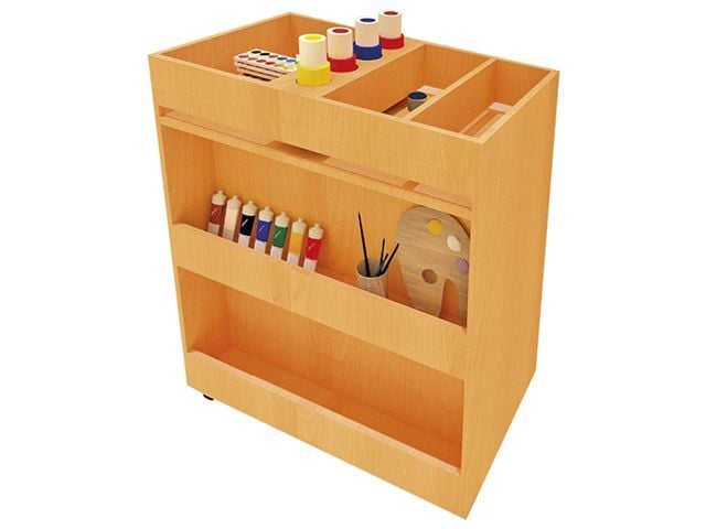 Sanat Dolabı (92,5 X H90 X 38 Cm)