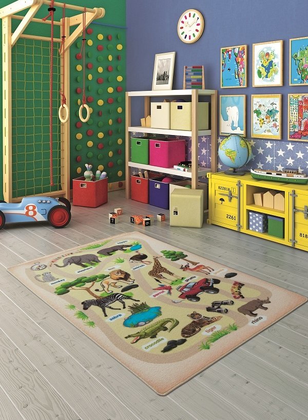 Oyun ve Eğitim Halıları Wild Life 200*290
