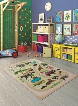 Oyun ve Eğitim Halıları Wild Life 200*290