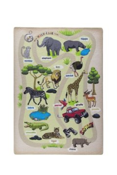 Oyun ve Eğitim Halıları Wild Life 200*290