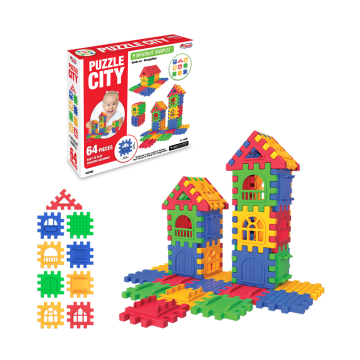 Puzzle City 64 Parça