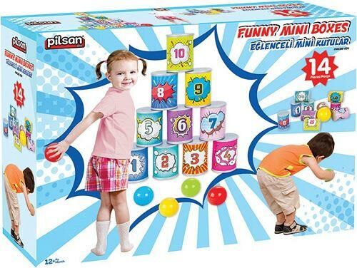 PİLSAN FUNNY MİNİ BOXES EĞLENCELİ MİNİ KUTULAR 12M+